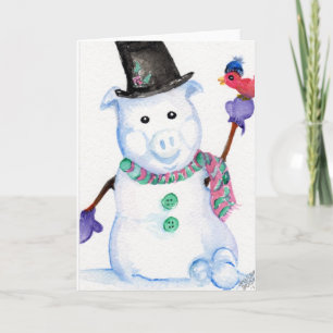 Snow PIG Card
