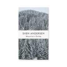 Snow Pine Trees Mountain Range Minimal Nordic