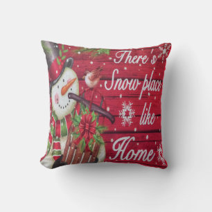 Snow Place Like Home Cushion