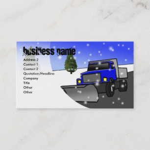 snow-plough-blue, Business Name, Address 2, Card