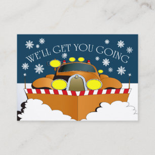 Snow Plough Business Card