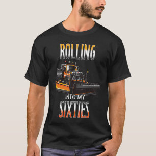 Snow Plough Driver's 60th Birthday T-Shirt