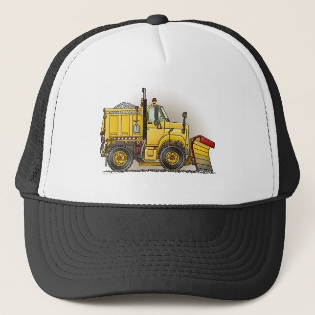 Snow Plough Truck Hat (Front)