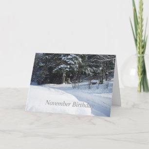 Snow Ploughed Country Road Card