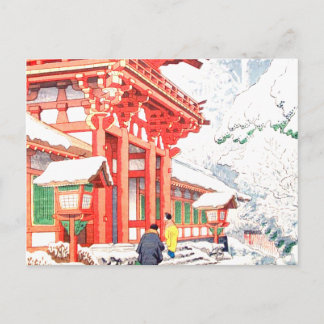 Snow Postcard