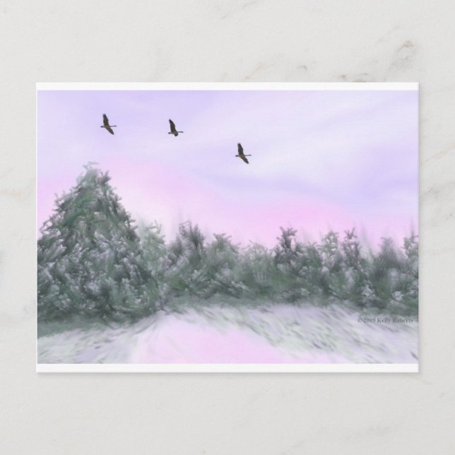 Snow Postcard (Front)