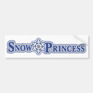 Snow-Princess-Light Bumper Sticker