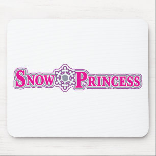 Snow-Princess-pink Mouse Pad