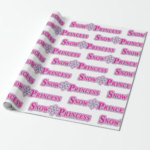 Snow Princess - Snowmobiling Wrapping Paper