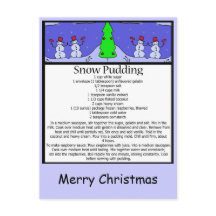 snow pudding, Merry Christmas