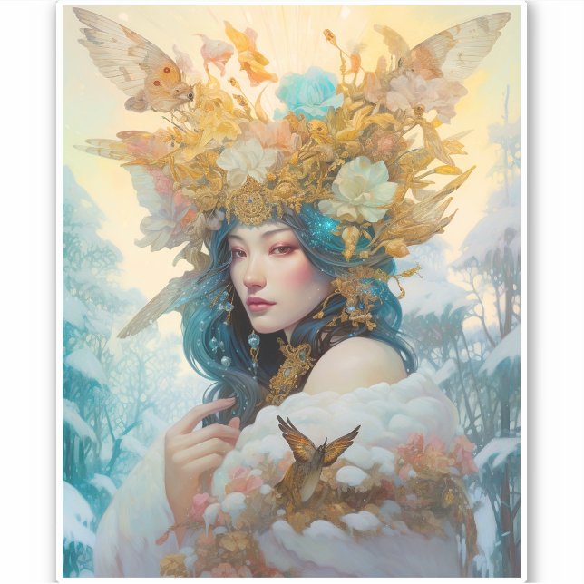 Snow Queen Fantasy Art (Front)