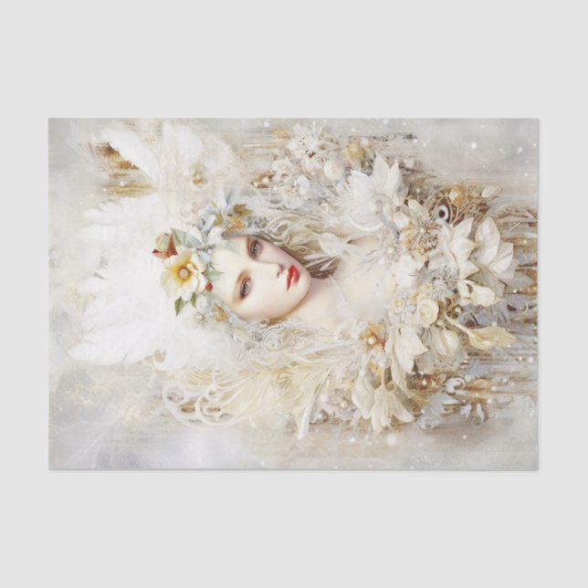 Snow Queen Tissue Paper (Front)