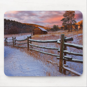 Snow Ranch Mouse Pad