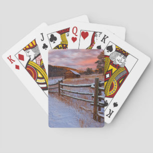 Snow Ranch Playing Cards
