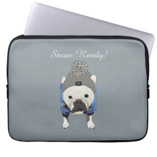 Snow ready laptop sleeve