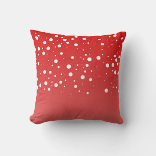 Snow Red Pillow