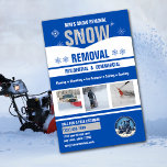 Snow Removal Business Flyer<br><div class="desc">Winter should be a season to enjoy, not a constant battle against snow and ice. Let the potential customers know that you will take care of their snow removal needs, with this customisable business flyer. All text and images are 100% customisable. This product make a great way to promote your...</div>