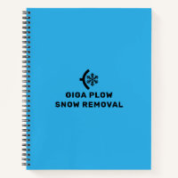 Snow Removal Plough And Snowflake Graphic