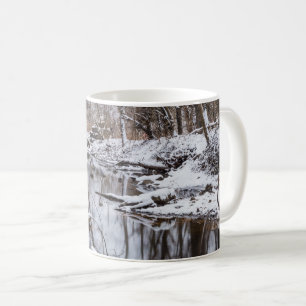 Snow Riverside Coffee Mug