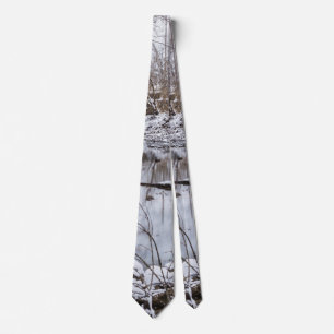 Snow Riverside Neck Tie