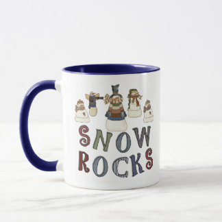 Snow Rocks Mug