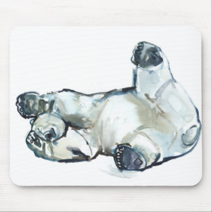 Snow Rub Mouse Pad