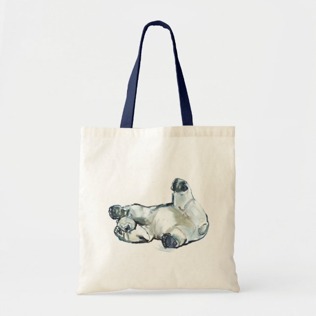 Snow Rub Tote Bag (Front)