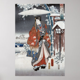 Snow Samurai Posters & Prints
