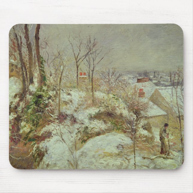 Snow Scene Mouse Pad (Front)