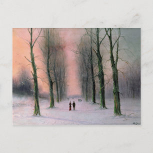 Snow Scene-Wanstead Park Postcard