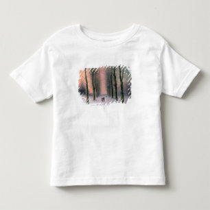 Snow Scene-Wanstead Park Toddler T-Shirt
