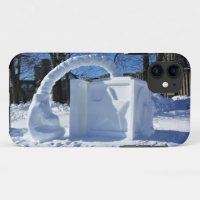 Snow Sculpture, Quebec, Canada