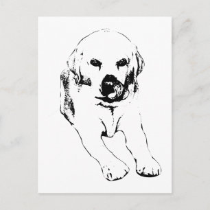 Snow-season nod from Lab Postcard