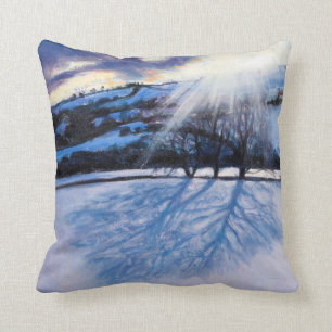 Snow Shadows 2009 Cushion