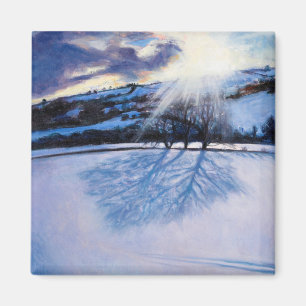 Snow Shadows 2009 Magnet