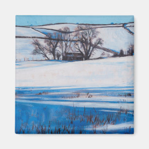 Snow Shadows 2010 Magnet