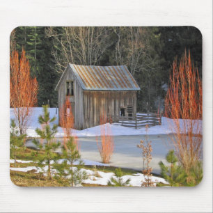 Snow Shed Mousepad