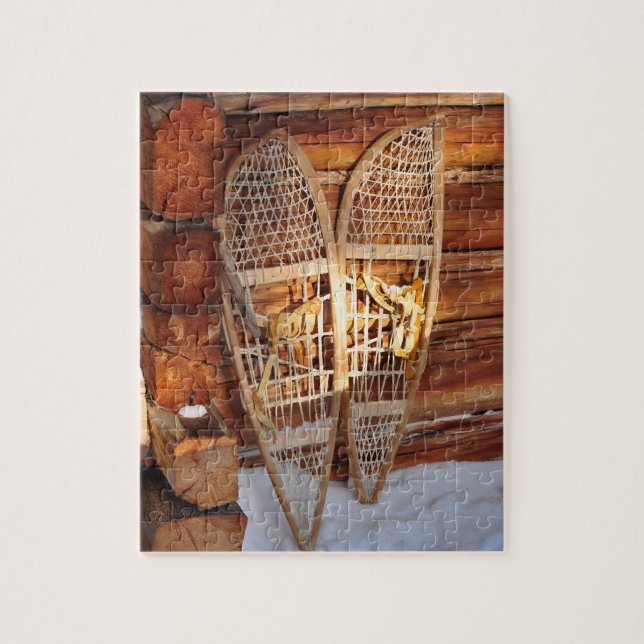 Snow Shoes Jigsaw Puzzle (Vertical)