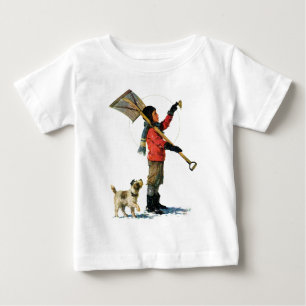 Snow Shoveler Baby T-Shirt