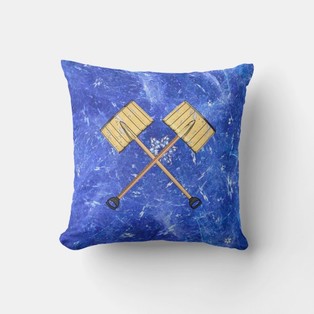 Snow Shoveling Business Cushion (Front)
