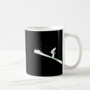 Snow ski dad funny winter sports skis skiing coffee mug