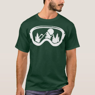 Snow Skiing Goggle Winter Sports Alpine Downhill S T-Shirt