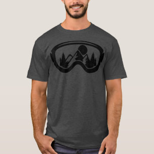 Snow Skiing Goggle Winter Sports Alpine Downhill S T-Shirt