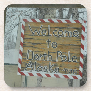 Snow Snowflake Frozen Weather North Pole Alaska Coaster