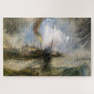 Snow Storm   JMW Turner   Jigsaw Puzzle