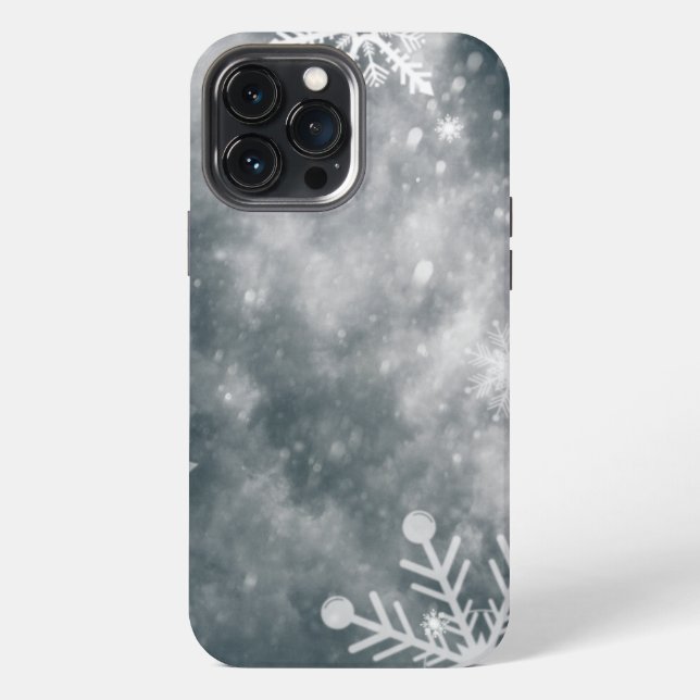Snow Strom iPhone Case (Back)