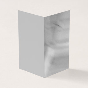 Snow Template Folded Card