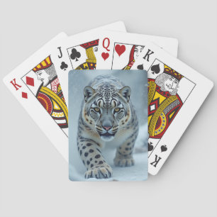 Snow Tiger  Playing Cards