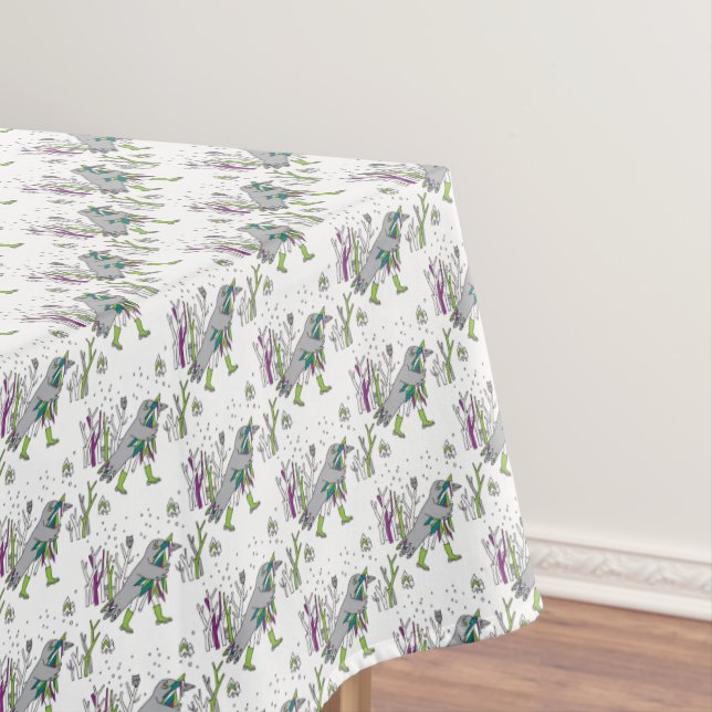 Snow time tablecloth (In Situ)