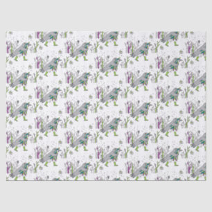 Snow time tissue paper